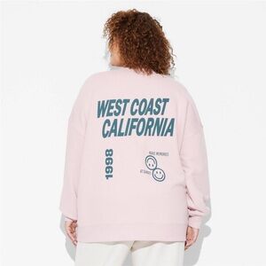 Oversized sweatshirt - California graphic